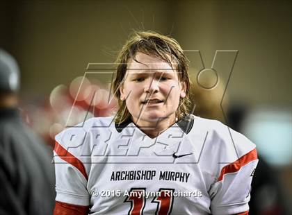 Thumbnail 1 in Archbishop Murphy vs. Tumwater (WIAA 2A Semifinal) photogallery.