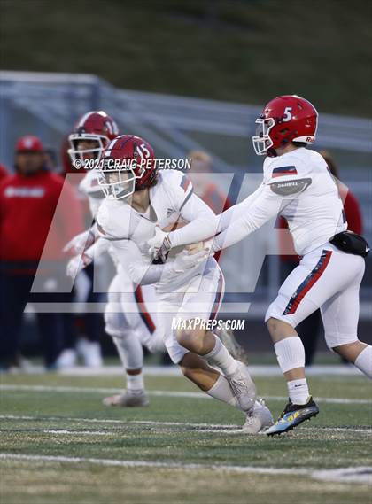 Thumbnail 1 in Crimson Cliffs @ Ridgeline (UHSAA 4A Semifinal Playoff) photogallery.