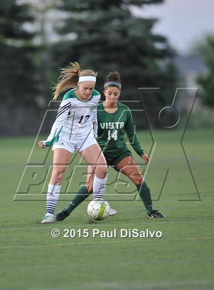Thumbnail 1 in Mountain Vista @ ThunderRidge (TRHS Senior Night) photogallery.