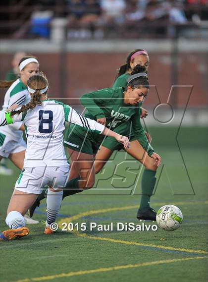 Thumbnail 2 in Mountain Vista @ ThunderRidge (TRHS Senior Night) photogallery.