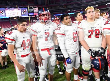 Thumbnail 2 in Williams Field vs. Centennial (AIA 5A Final Awards Photos) photogallery.
