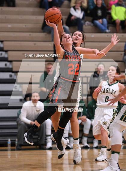 Thumbnail 3 in Green vs. GlenOak (OHSAA District Playoff) photogallery.