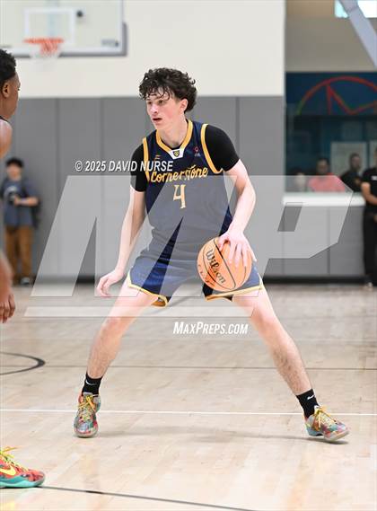 Thumbnail 3 in Campbell Hall v Cornerstone Christian (Cali Live Tournament) photogallery.