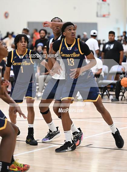 Thumbnail 1 in Campbell Hall v Cornerstone Christian (Cali Live Tournament) photogallery.