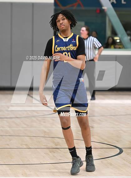 Thumbnail 1 in Campbell Hall v Cornerstone Christian (Cali Live Tournament) photogallery.
