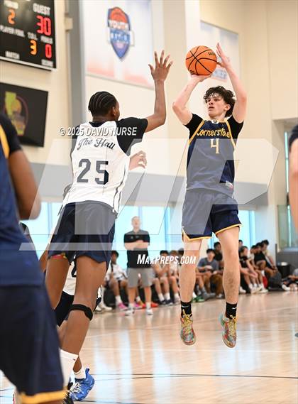 Thumbnail 1 in Campbell Hall v Cornerstone Christian (Cali Live Tournament) photogallery.