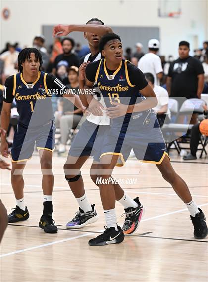 Thumbnail 3 in Campbell Hall v Cornerstone Christian (Cali Live Tournament) photogallery.
