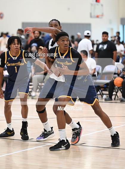 Thumbnail 2 in Campbell Hall v Cornerstone Christian (Cali Live Tournament) photogallery.