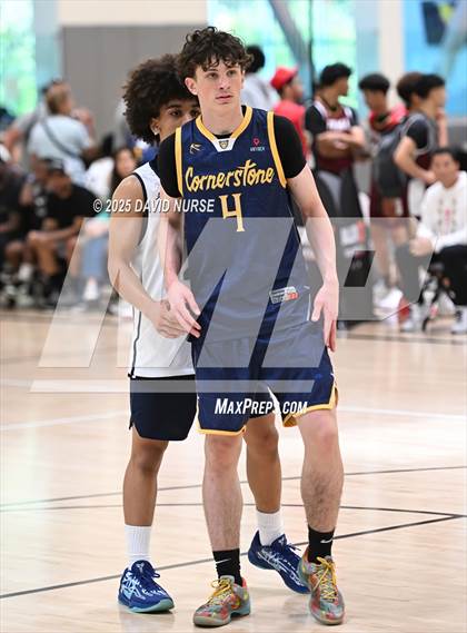Thumbnail 2 in Campbell Hall v Cornerstone Christian (Cali Live Tournament) photogallery.