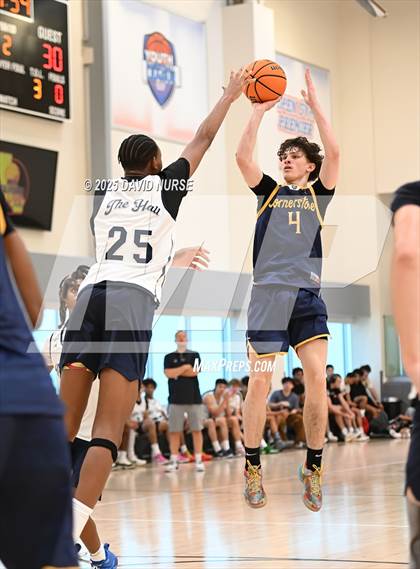 Thumbnail 2 in Campbell Hall v Cornerstone Christian (Cali Live Tournament) photogallery.