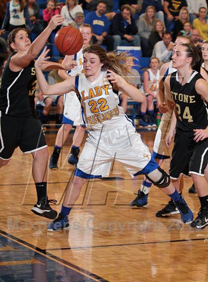 Thumbnail 1 in Stone Memorial @ Gatlinburg-Pittman (Region 2-AA Quarterfinal) photogallery.