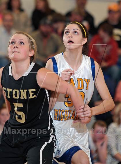 Thumbnail 1 in Stone Memorial @ Gatlinburg-Pittman (Region 2-AA Quarterfinal) photogallery.