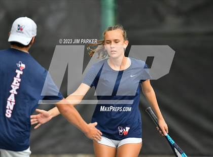 Thumbnail 1 in UIL 4A Girls Team Tennis Semifinals photogallery.