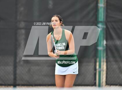 Thumbnail 3 in UIL 4A Girls Team Tennis Semifinals photogallery.