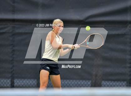 Thumbnail 1 in UIL 4A Girls Team Tennis Semifinals photogallery.