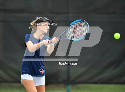 Thumbnail 2 in UIL 4A Girls Team Tennis Semifinals photogallery.
