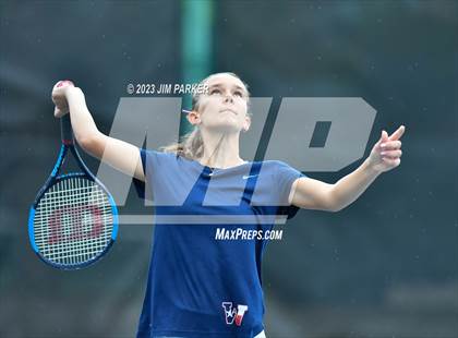 Thumbnail 1 in UIL 4A Girls Team Tennis Semifinals photogallery.