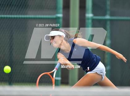 Thumbnail 1 in UIL 4A Girls Team Tennis Semifinals photogallery.