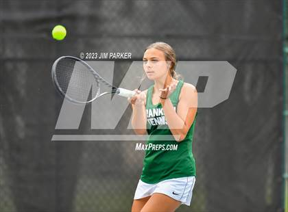 Thumbnail 3 in UIL 4A Girls Team Tennis Semifinals photogallery.
