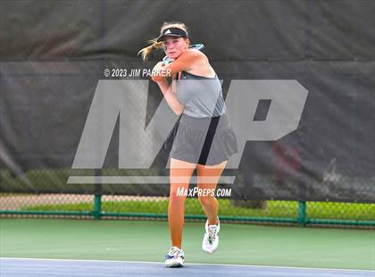 Thumbnail 3 in UIL 4A Girls Team Tennis Semifinals photogallery.