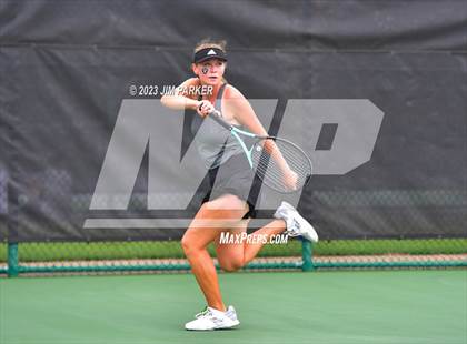 Thumbnail 3 in UIL 4A Girls Team Tennis Semifinals photogallery.