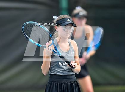 Thumbnail 1 in UIL 4A Girls Team Tennis Semifinals photogallery.