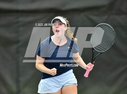 Thumbnail 2 in UIL 4A Girls Team Tennis Semifinals photogallery.