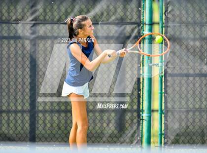 Thumbnail 2 in UIL 4A Girls Team Tennis Semifinals photogallery.