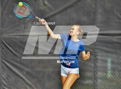 Thumbnail 3 in UIL 4A Girls Team Tennis Semifinals photogallery.
