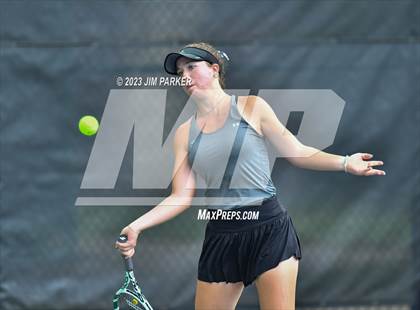 Thumbnail 3 in UIL 4A Girls Team Tennis Semifinals photogallery.