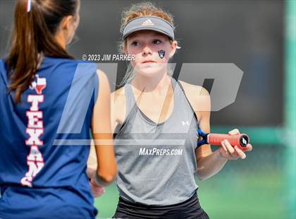Thumbnail 2 in UIL 4A Girls Team Tennis Semifinals photogallery.