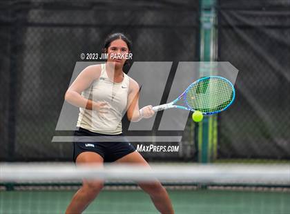 Thumbnail 3 in UIL 4A Girls Team Tennis Semifinals photogallery.