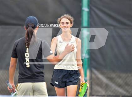 Thumbnail 1 in UIL 4A Girls Team Tennis Semifinals photogallery.