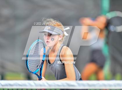 Thumbnail 2 in UIL 4A Girls Team Tennis Semifinals photogallery.