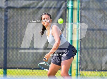 Thumbnail 1 in UIL 4A Girls Team Tennis Semifinals photogallery.