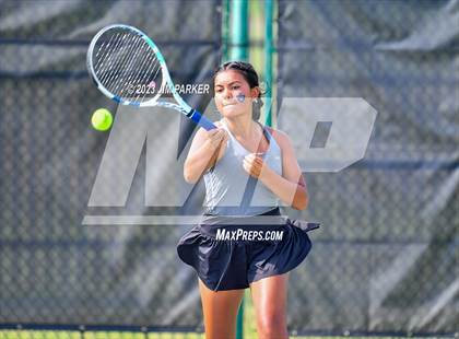 Thumbnail 3 in UIL 4A Girls Team Tennis Semifinals photogallery.