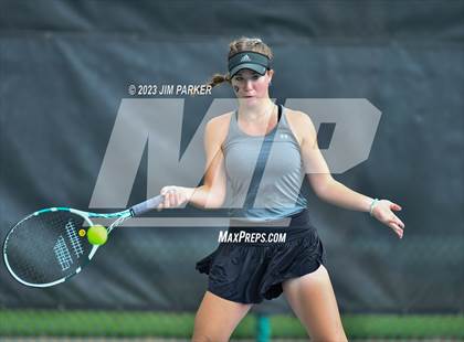 Thumbnail 3 in UIL 4A Girls Team Tennis Semifinals photogallery.