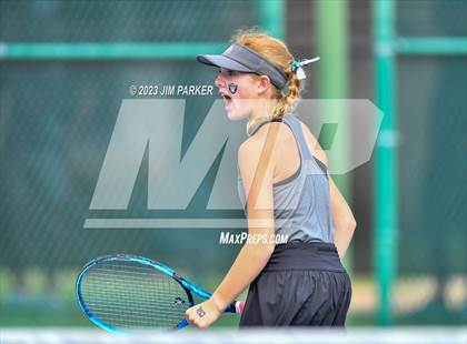 Thumbnail 1 in UIL 4A Girls Team Tennis Semifinals photogallery.