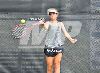 Thumbnail 1 in UIL 4A Girls Team Tennis Semifinals photogallery.