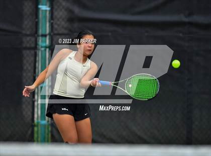 Thumbnail 3 in UIL 4A Girls Team Tennis Semifinals photogallery.