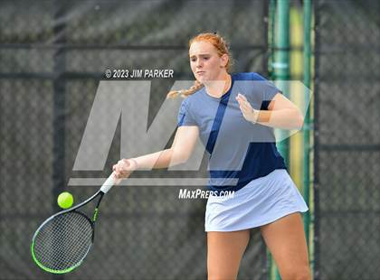 Thumbnail 1 in UIL 4A Girls Team Tennis Semifinals photogallery.