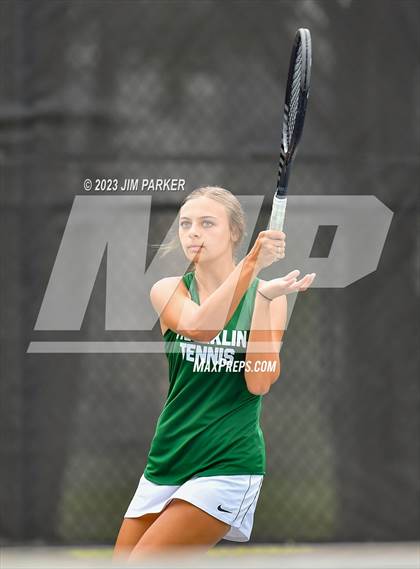 Thumbnail 1 in UIL 4A Girls Team Tennis Semifinals photogallery.