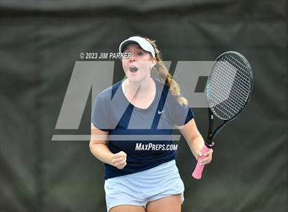 Thumbnail 3 in UIL 4A Girls Team Tennis Semifinals photogallery.