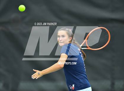 Thumbnail 1 in UIL 4A Girls Team Tennis Semifinals photogallery.