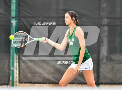 Thumbnail 1 in UIL 4A Girls Team Tennis Semifinals photogallery.