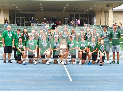 Thumbnail 2 in UIL 4A Girls Team Tennis Semifinals photogallery.