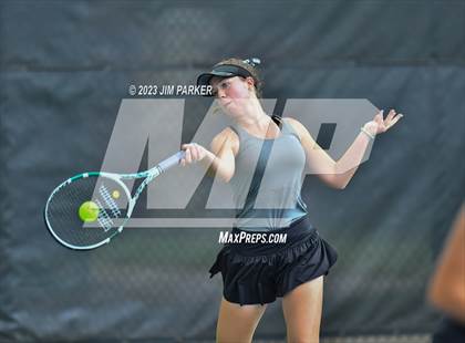Thumbnail 1 in UIL 4A Girls Team Tennis Semifinals photogallery.