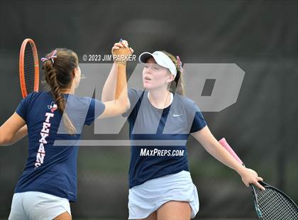 Thumbnail 1 in UIL 4A Girls Team Tennis Semifinals photogallery.