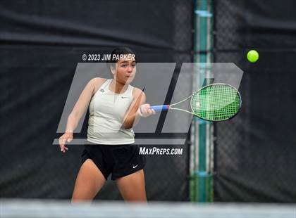 Thumbnail 1 in UIL 4A Girls Team Tennis Semifinals photogallery.