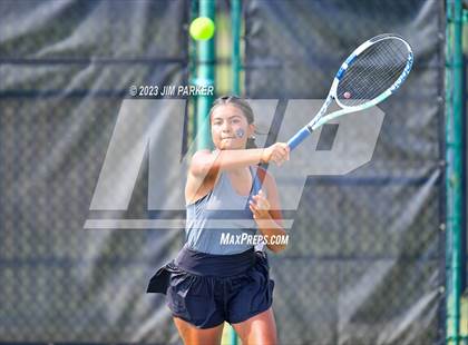 Thumbnail 1 in UIL 4A Girls Team Tennis Semifinals photogallery.